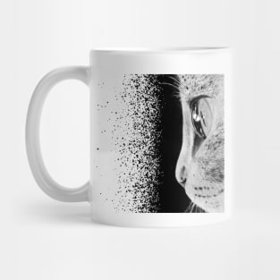 Cat Portrait Sketch Mug